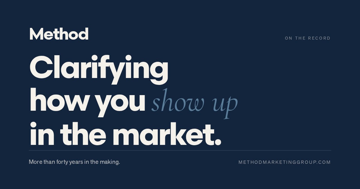 Work — Method